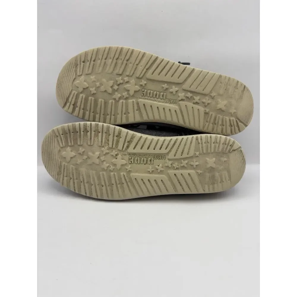 Hey Dude Wally Gray Slip On Shoes Men Size 9